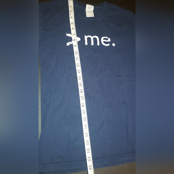 Small Blue T-Shirt (Greater Than Me) - Picture 3 of 3